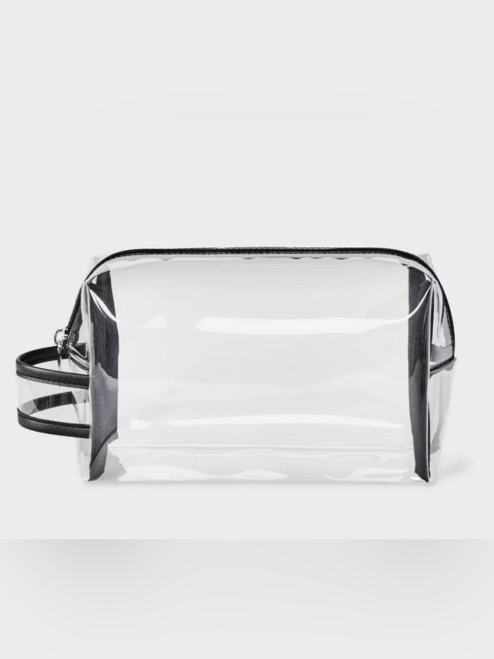 wild fable Clear Cosmetic Bag with Black Trim
New with Tag